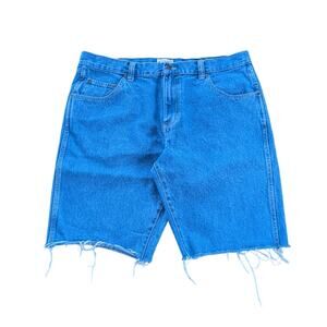 RedHead Cut Off Denim Jean Shorts Mens 40 Blue Bermuda Jorts Grunge 11"